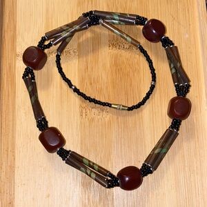 Vintage handmade African necklace